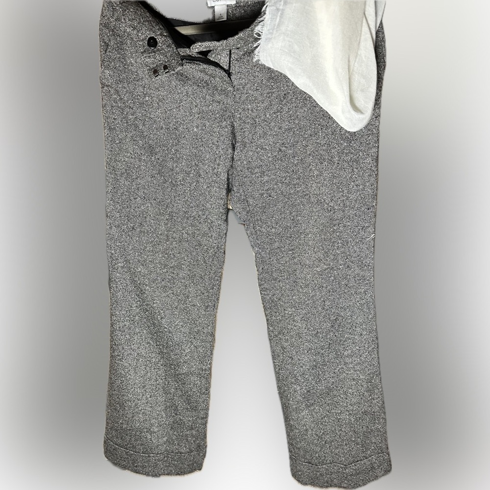 Ann Taylor Loft Julie Wool Blend, Fully-lined Tweed Trousers
